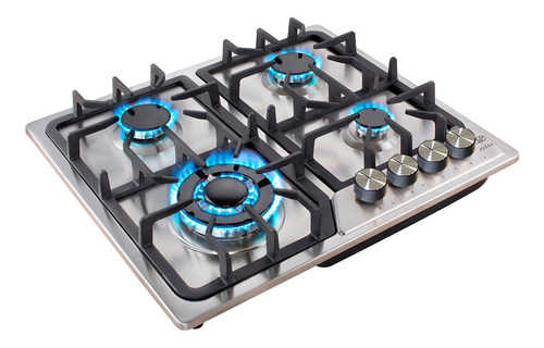 Imagen 2 de 4 de Parrilla a gas Avera AI4 plateada 127V