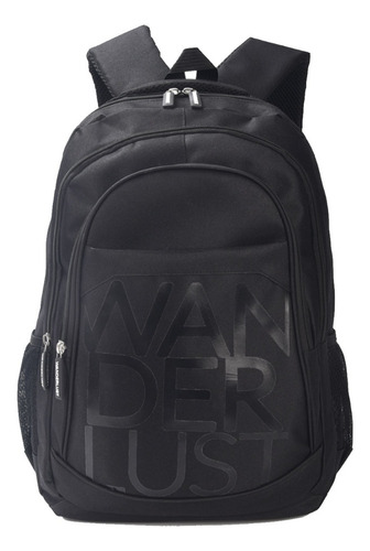 Mochila Porta Notebook Wanderlust Urban Mode Negra