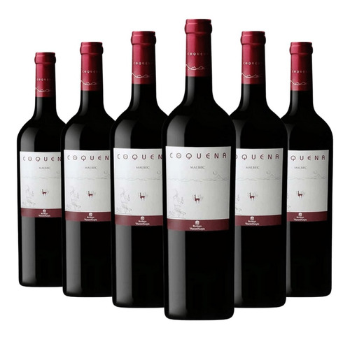 Vino Coquena Malbec Caja X 6 X 750ml. - Envíos