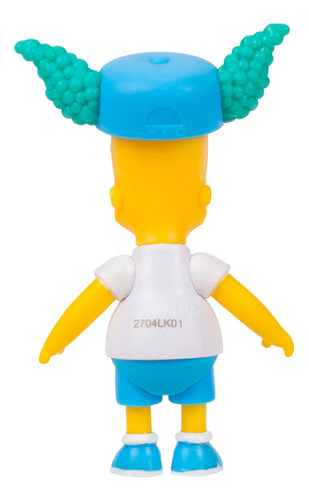 Boneco Simpsons 2,5 Bart Fã Do Krusty 5cm - Sunny
