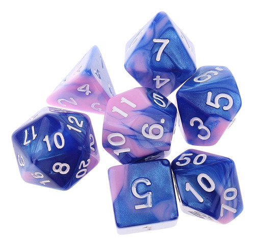 14pcs Dados D3 D8 D10 D12 D20 Juegos De Accesorios