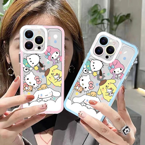 Funda De Teléfono Sanrio Hello Kitty For iPhone 15 14 13 12