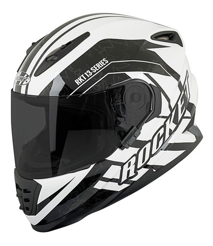 Casco Rkt -13 Series Northern Lights Blanco