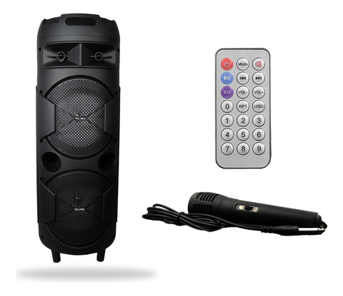 Bocina Velikka Vkk-3802 Con Control, Microfono Y Bluetooth