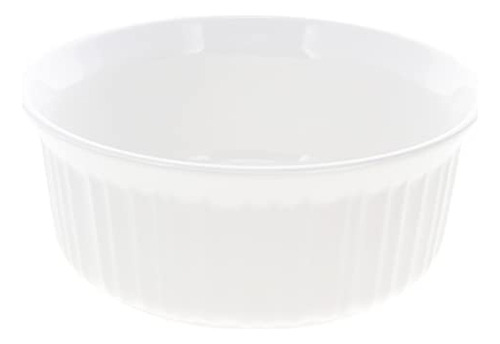 Cazuela Redonda Blanca Francesa Corningware Fs5 De 1.5 Cuart