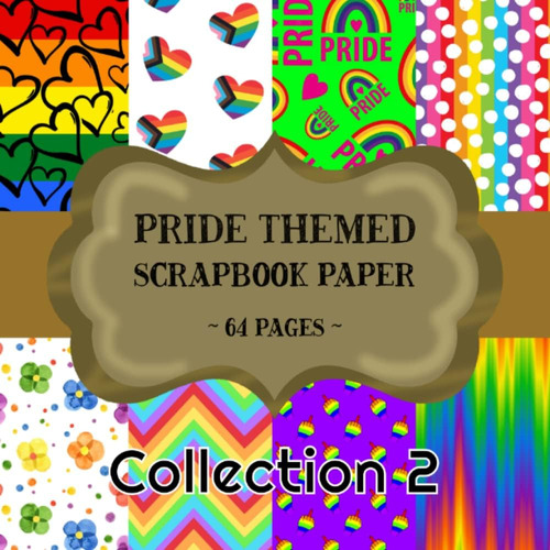 Libro: ? Rainbow Pride Themed Scrapbook Paper Collection 2 |