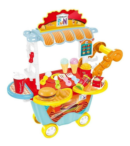 Creative Fun Food Truck Hamburgueria Br1104 Multikids