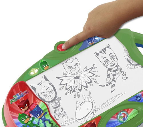 Pjmask Caja Luz Dibujo Lightbox Catboy Gekko 30 Dibujos