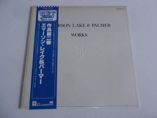 Emerson Lake And Palmer Lp Works Vol 2 1980 Japon Con Obi