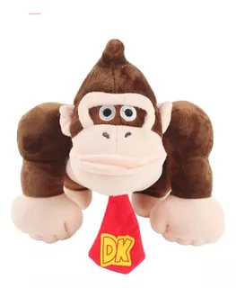 Peluche Donkey Kong Gorila Nintendo Excelente Calidad Felpa