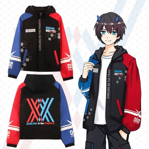 Anime Sudaderas Darling In The Franxx Chaqueta Para Hombre