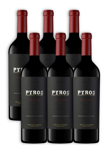 Vino Pyros Special Blend Caja X6u 750ml Valle De Pedernal