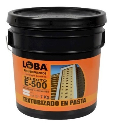 Pasta Texturizada  Marca Loba E-500 Sin Grano Blanco