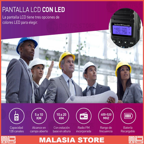 Handy Baofeng Uv82 10w Bibanda Radio Walkie Talkie Vhf - Uhf