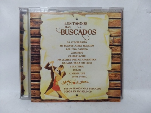 Varios Artistas - Los Tangos Más Buscados (cd, Arg, 2008)