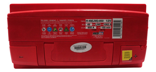 Bateria Lth Hi-tec 12v 850 Amperes Modelo H-49-850
