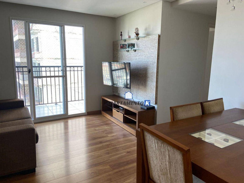 Imagem 2 de 30 de Apartarmento À Venda 67m², 3 Dorms 1 Suíte - Lazer Completo - Excelente Localização - Vila Augusta - Guarulhos - Sp - Ap0092