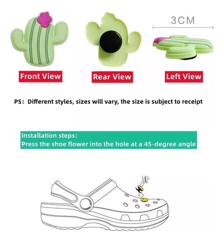 Cnn - Pins/botões/enfeites Para Kit Crocs Com 100 Unidades