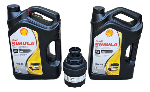 Filtro De Aceite + 2 Rimula Shell Volkswagen Delivery 6160