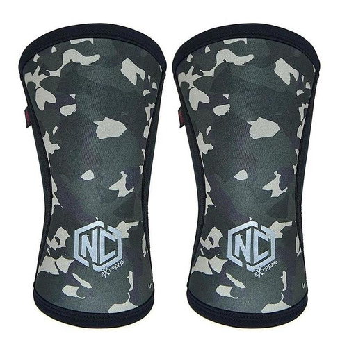 Joelheira Cross Lpo Powerlifting Nc Extreme 7mm (par) Cor Camuflado Tamanho M