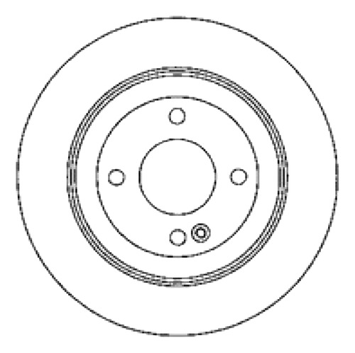 Disco Freno Tra (262mm) Breme Hyundai I202016