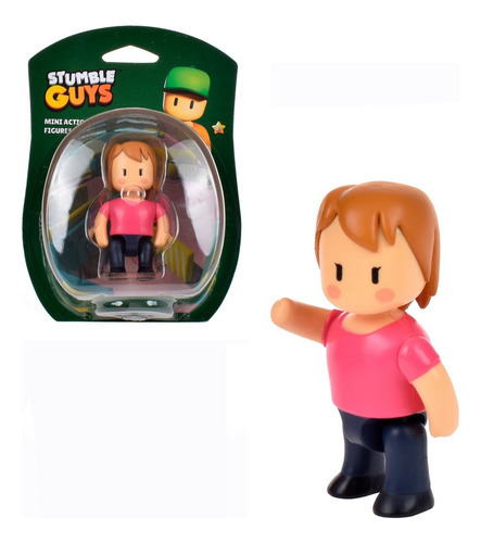 Figura Articulada Stumble Guys - Ms. Stumble