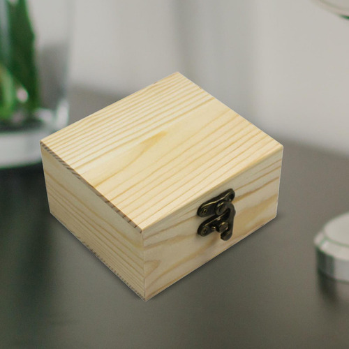 Joyero De Madera Caja De Madera Simple Estuche Para Joyas
