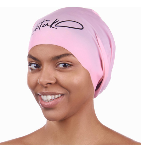 (cuarzo Rosa Xl) - Gorro De Natación Para Cabello Largo - Go