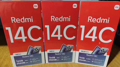 Celular Xiaomi Redmi 14c Dual Sim 256 Gb 8 Gb Ram Liberado Negro