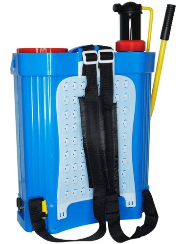 Imagem 3 de 5 de Pulverizador 2x1 Elétrico E Manual Costal 20l Bateria 2 Em 1