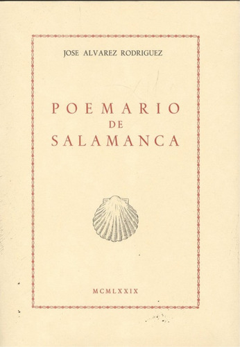 Libro - Poemario De Salamanca 