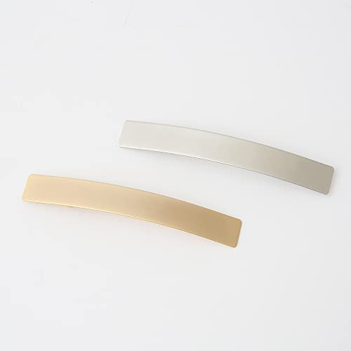 Jinccecil Rectangle Automatic Hair Pins Minimalism Qjzfw