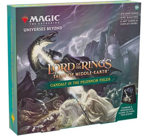 Magic Lord Of The Rings Scene Box Gandalf In The Pelennor Fi