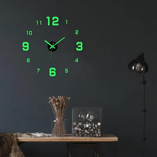 2 Pegatinas Luminosas Para Reloj De Pared, Bricolaje,