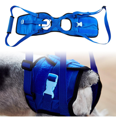 Pet Sling Leash Portable Transpirable Caderas Perro De Edad