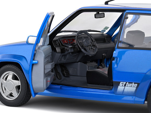 Renault 5 Gt Turbo Mk2 1989 1:18 Solido Azul