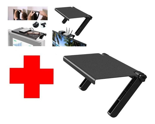 Imagen 4 de 10 de Soporte Para Tv Box Sintonizador Canalera Decodificador,