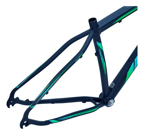 Quadro Bicicleta Spotlight Aro 29 Alumínio Mtb - Krw Cor Preto/verde