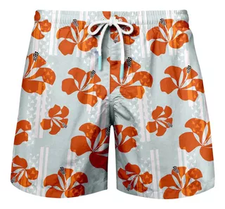 Shorts Masculino Praia Mauricinho Tactel Bermuda Sh-012