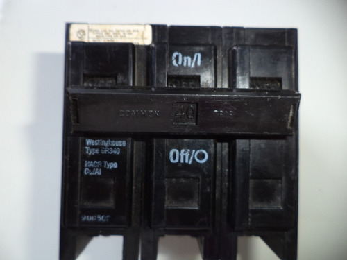 Interruptor Termomagnetico Br340 3x40