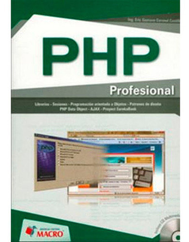 Php Professional  C/cd, De Gustavo Coronel. Editorial Macro, Tapa Blanda En Español, 2016