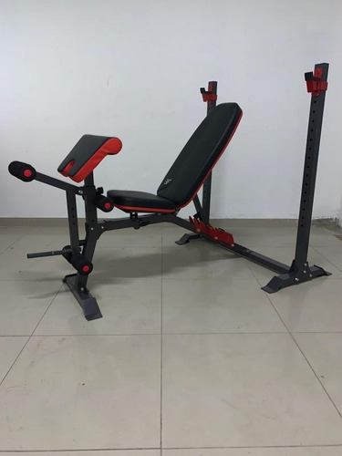 Banca De Ejercicios Predicador Y Rack Squat, Piernas, Pecho