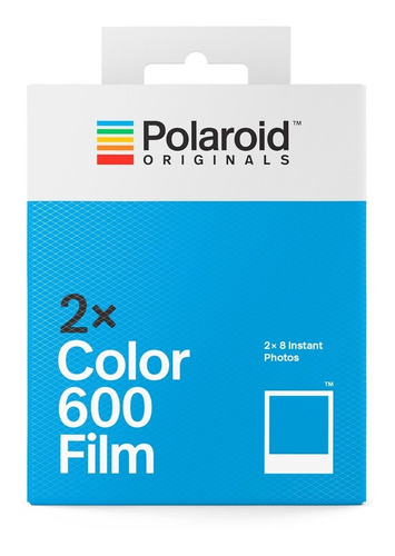 Polaroid Color 600 Film White X 2