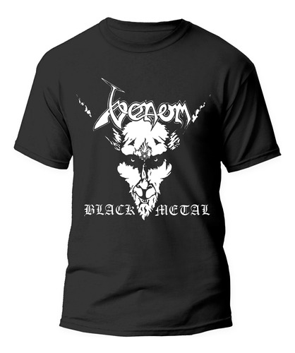 Remera Venom - Serigrafia - Black Metal