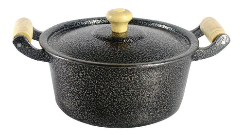 Panela Caçarola Alumínio Fundido Craqueada Numero 22