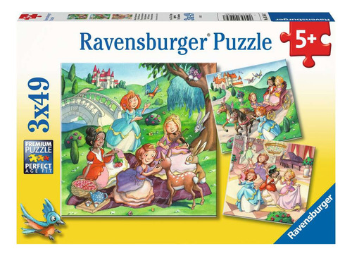 Ravensburger Rompecabezas: Jovenes Princesitas 49 Piezas