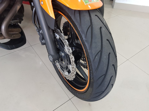 Kawasaki Er6 N 2010 Laranja 40000 Km