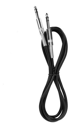 Cable De Audio De Doble Pista Para Guitarra Eléctrica De 6,3