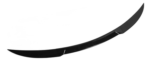 Alerón Trasero De Coche, 3 Unidades, Negro Brillante, 120 Cm