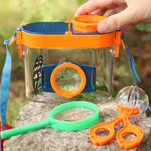 Kit De Lupa Y Observación De Insectos Para Exteriores Con Vi